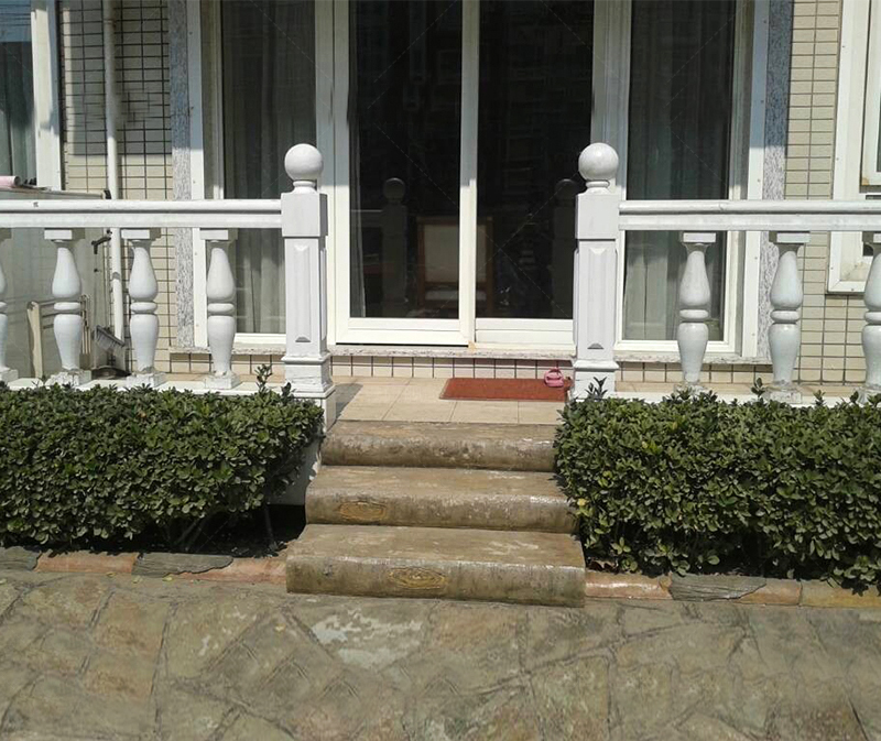 庭院栏杆雕塑，大理石栏杆 (2)