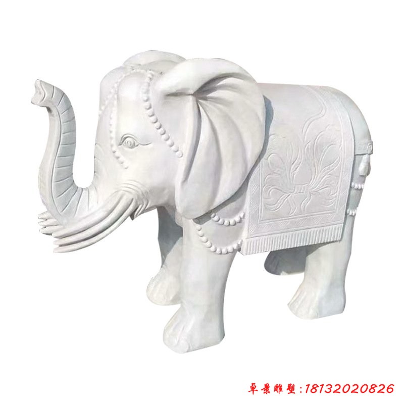 大象石雕公园动物石雕 (4)[1][1]