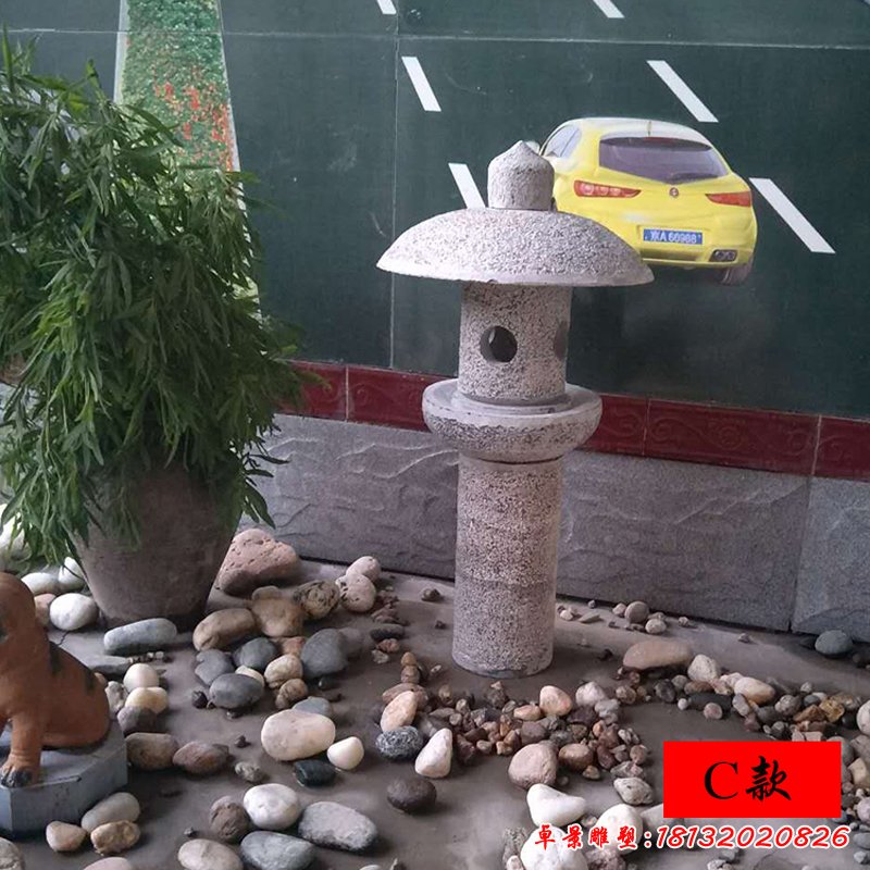 大理石灯，小区石灯